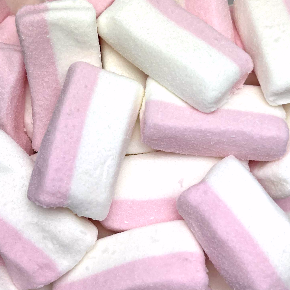 Ancienne Lards Rose Blanc (Pink & White Marshmallow Bricks)