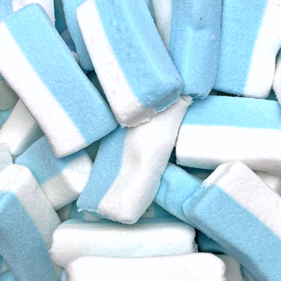 Ancienne Lards Bleu Blanc (Blue & White Marshmallow Bricks)
