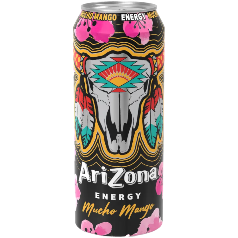 AriZona Energy Mucho Mango Flavour - 16.9fl.oz (500ml)