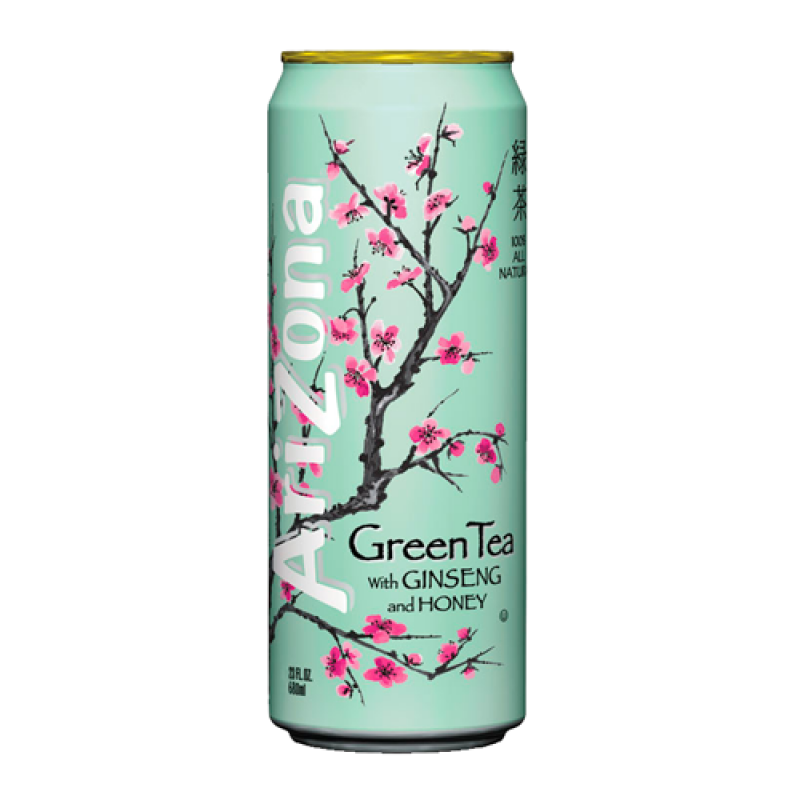 AriZona Green Tea with Ginseng and Honey - 22fl.oz (650ml)