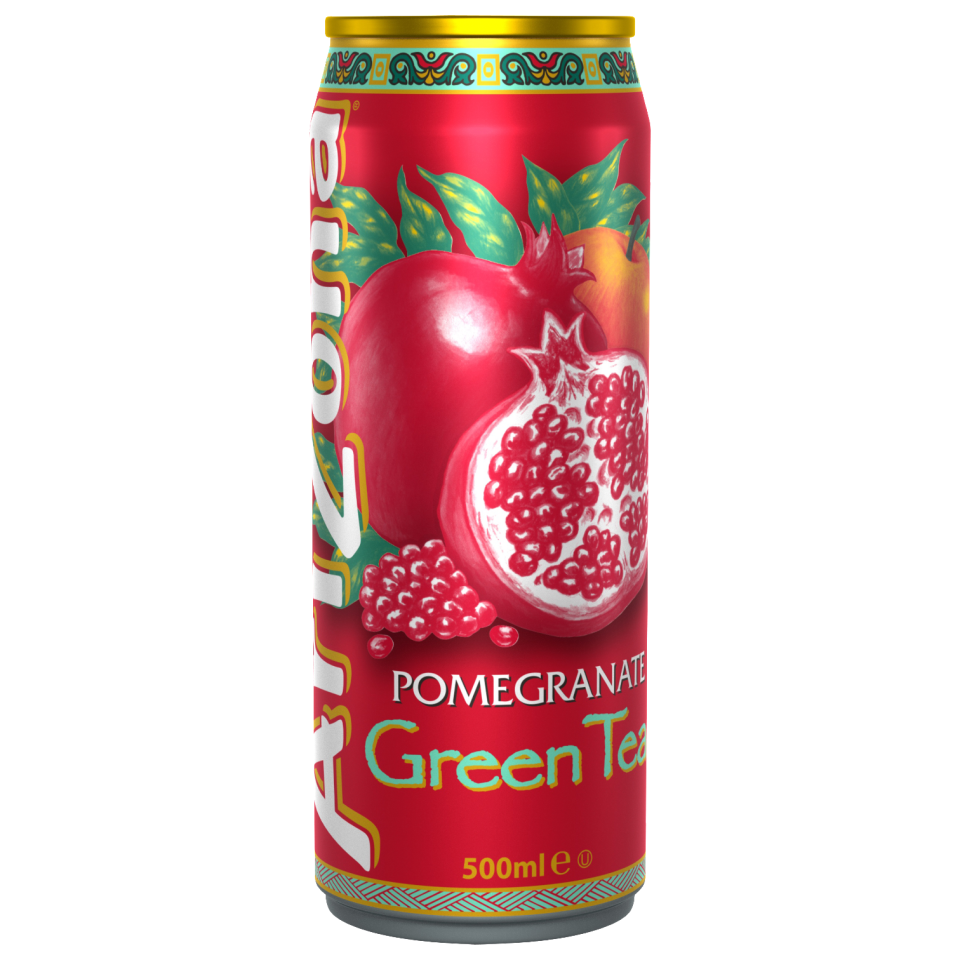 AriZona Pomegranate Green Tea - 16.9fl.oz (500ml)