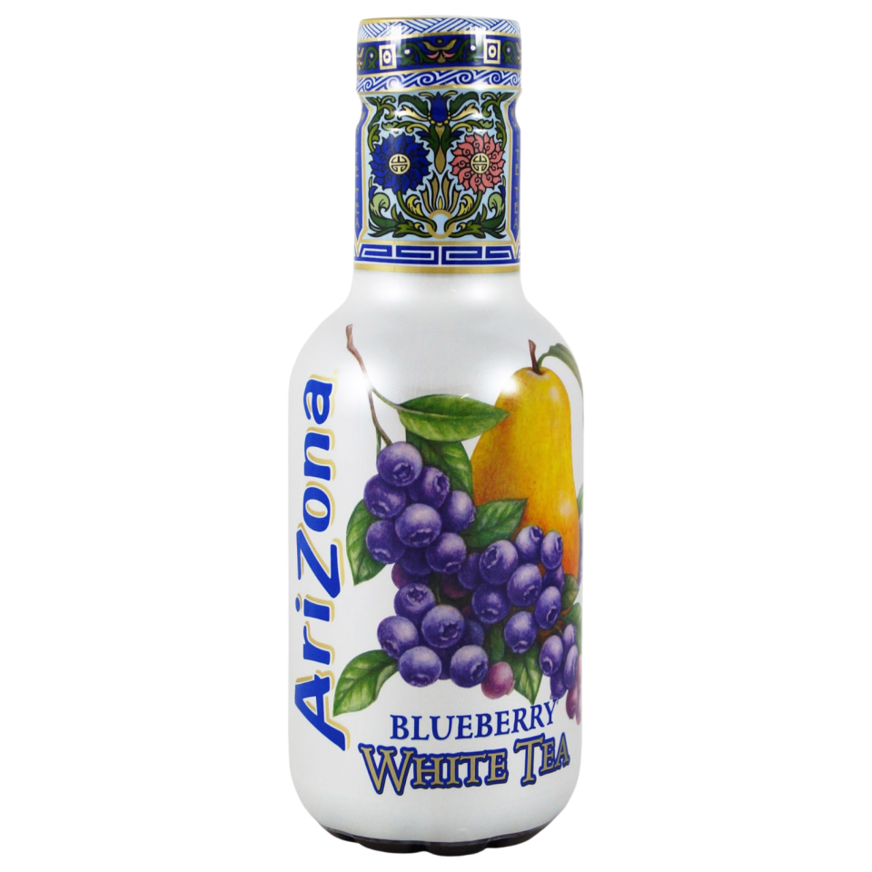 AriZona Blueberry White Tea - 16.9fl.oz (500ml)