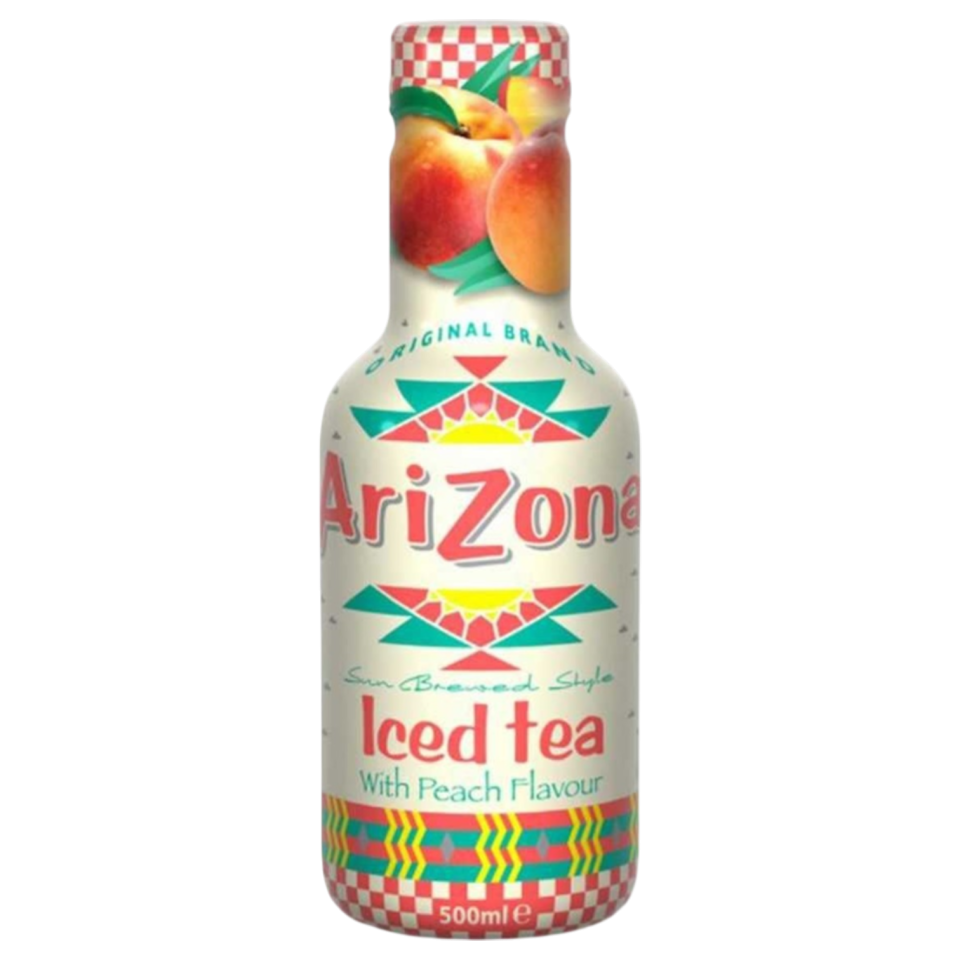 AriZona Peach Iced Tea - 16.9fl.oz (500ml)