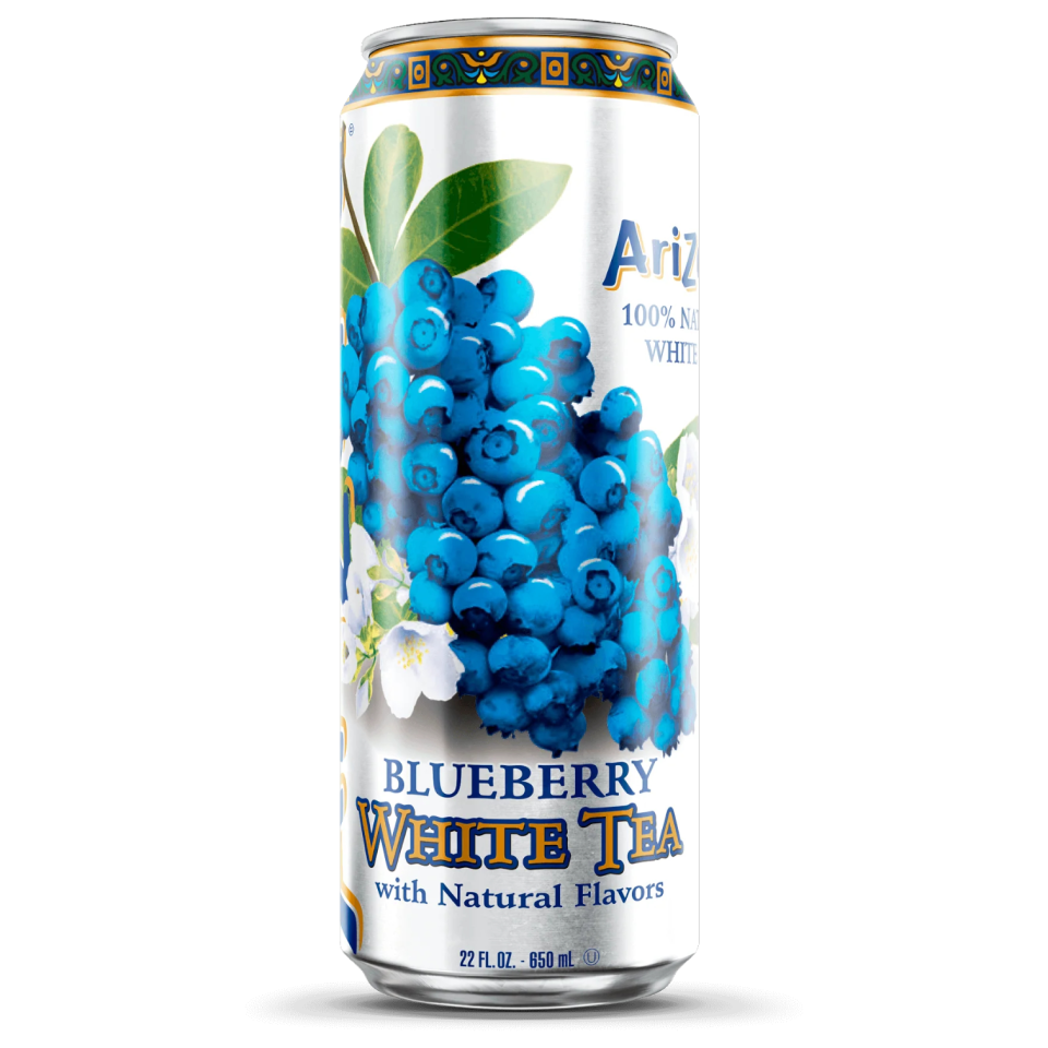 AriZona Blueberry White Tea - 22oz (650ml)
