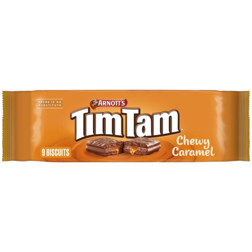 Arnott's Tim Tam Chewy Caramel Share Pack (Australia) - 5.74oz (175g)